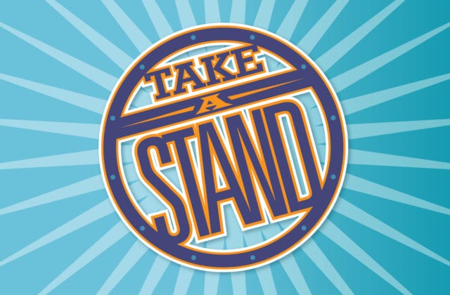 Take a stand artwork